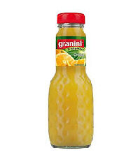 Orangensaft 100%, Glas, Granini, 2 dl