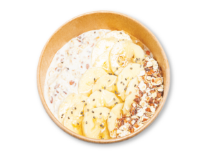 Overnight Oats - Banane (kalt) 🌱
