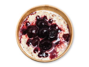 Kirsche Porridge (warm)